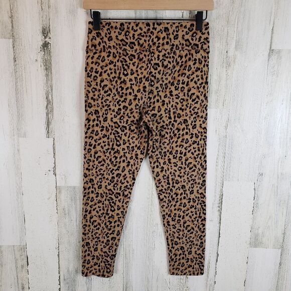 J. Crew Leopard Everyday Mob Wife Leggings Sz S - Picture 3 of 5